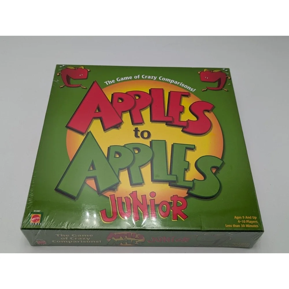 Apples to Apples Junior Sealed Mattel‎ Party Game New Sealed